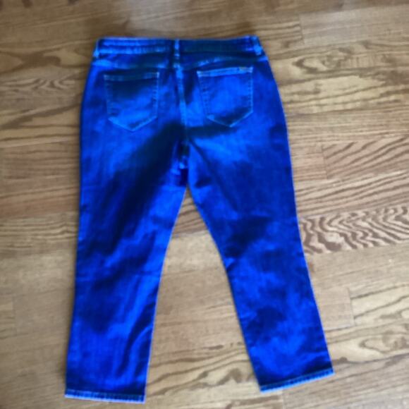 Jennifer Lopez Capri Blue Jeans Womens Size 14 - Picture 2 of 6